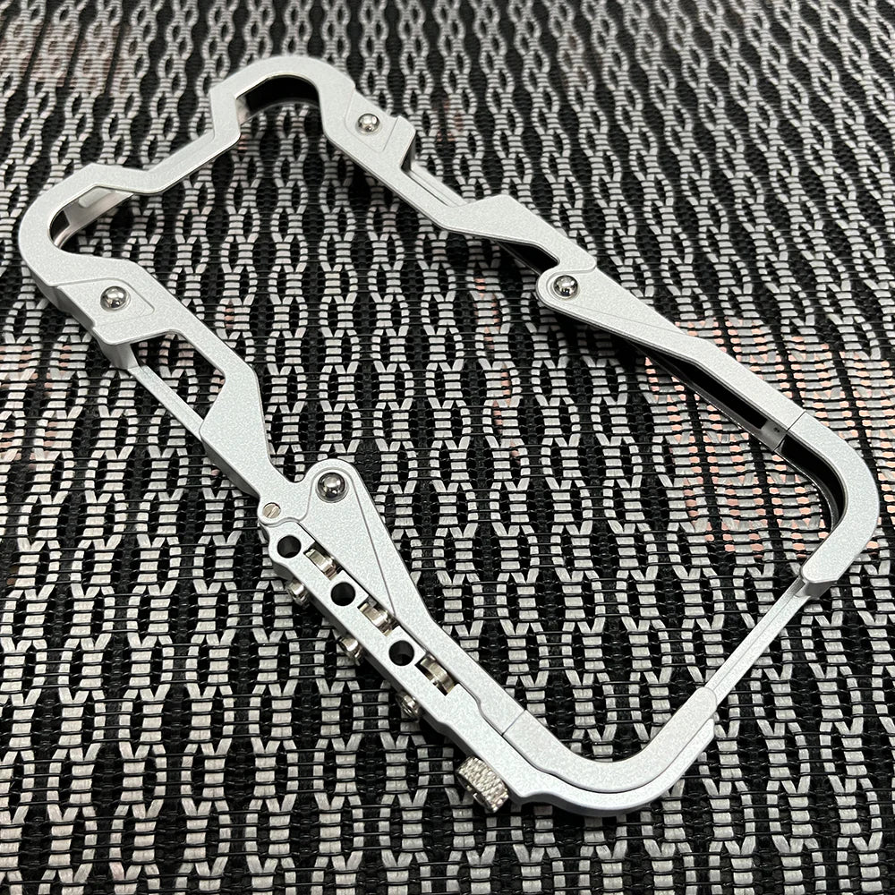 Rugged iPhone Case Aluminum Alloy Bumper Frame — Lightweight Metal Armor Cover, Shockproof Protective Shell with Smooth Edges and Included Lanyard