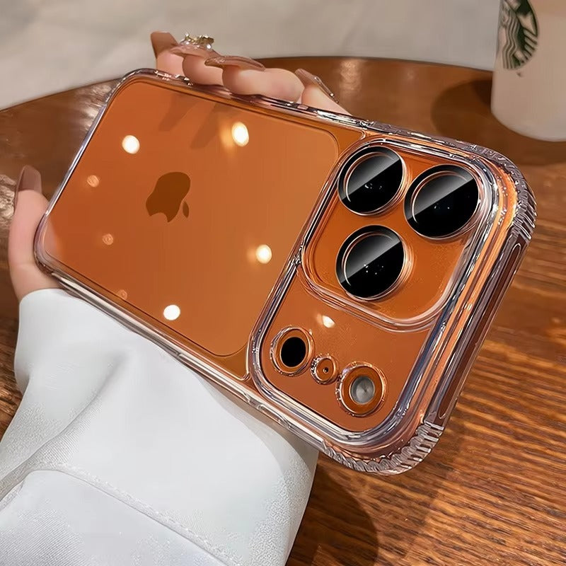 High-Clear iPhone Case — Transparent Magnetic Ultra-Thin PC Half-Wrapped Cover with Camera Control Button, Anti-Fingerprint, Anti-Scratch, Non-Slip, MagSafe Compatible Design