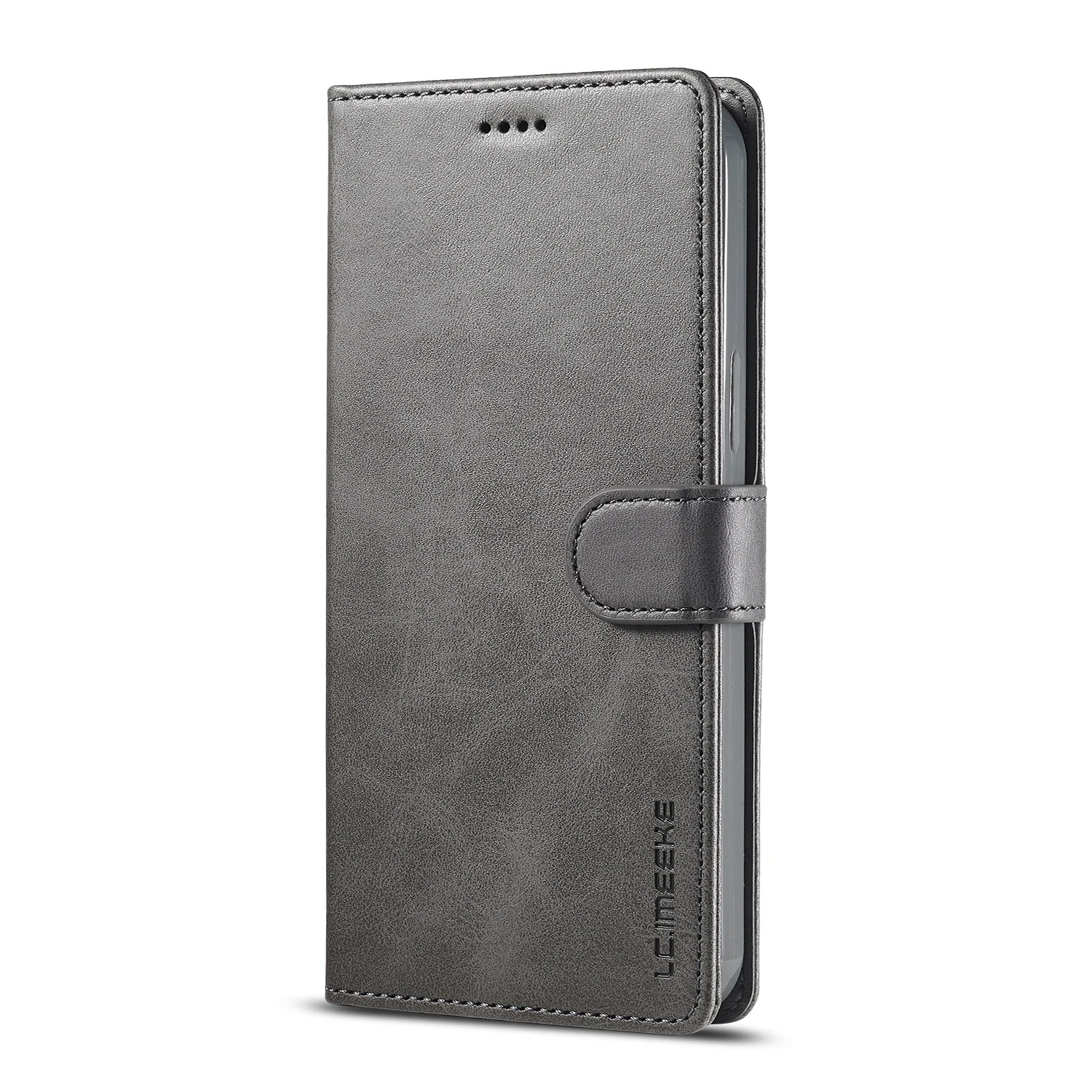 Luxury iPhone Case — Leather Wallet Flip Cover with Card Slot, Anti-Fingerprint, Anti-Scratch, Non-Slip, Full Protection, Artificial Leather Design