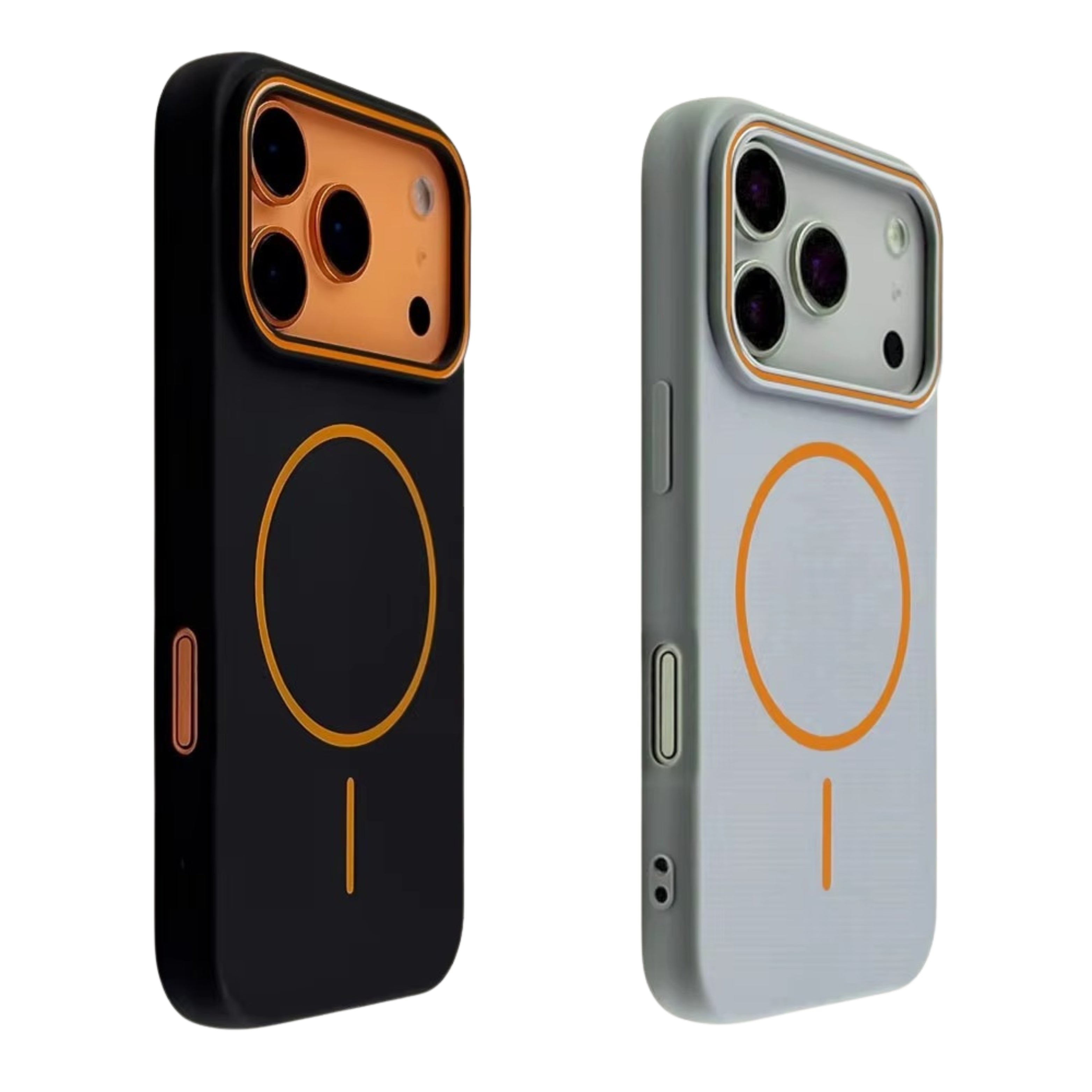 Luxury iPhone Case — Magnetic Matte Soft Shockproof Bumper with Anti-Fingerprint, Non-Slip, Full Coverage and MagSafe Wireless-Charging Compatibility