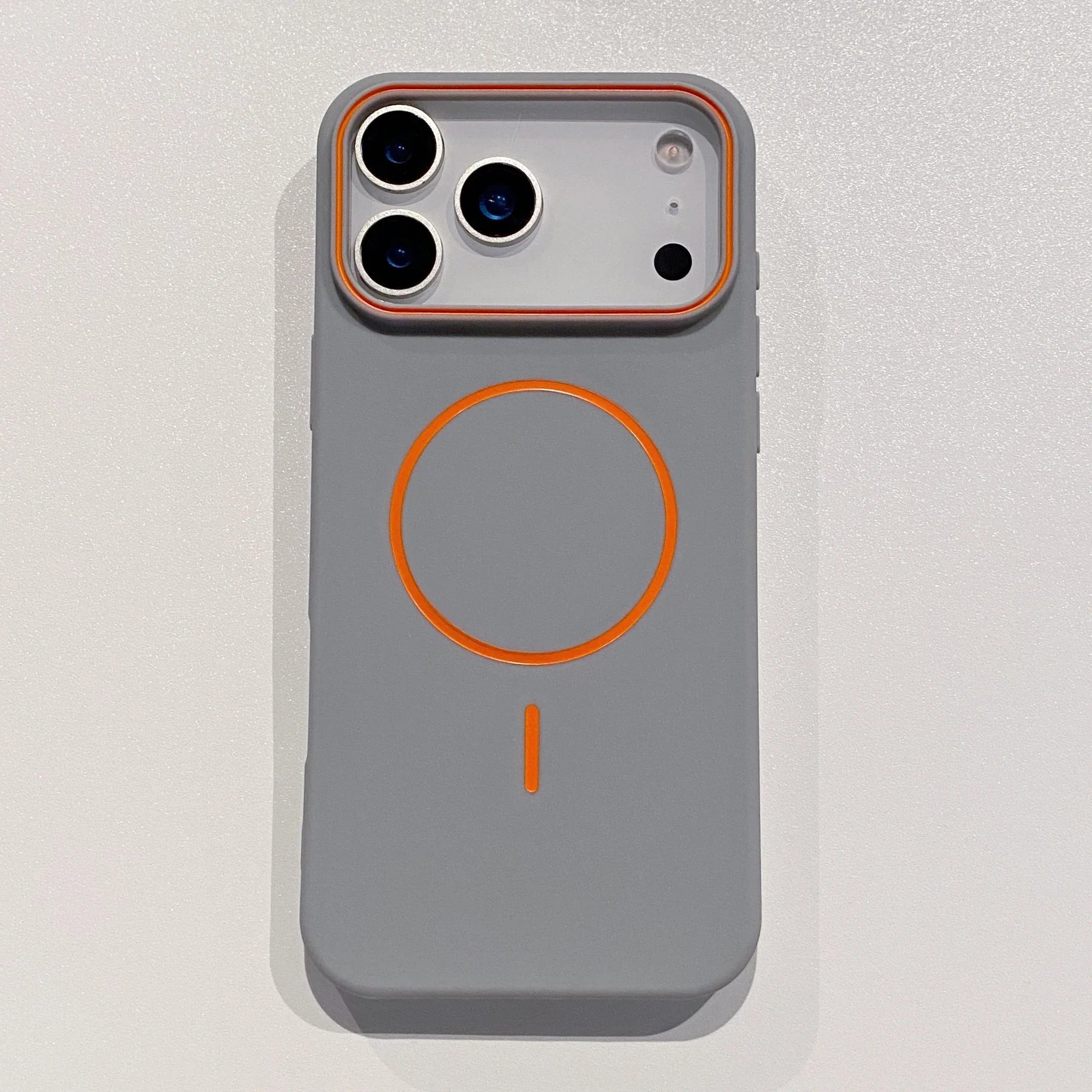 Luxury iPhone Case — Magnetic Matte Soft Shockproof Bumper with Anti-Fingerprint, Non-Slip, Full Coverage and MagSafe Wireless-Charging Compatibility