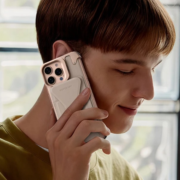 Luxury Magnetic Wallet iPhone Case — Card Holder with Stand, Wireless-Charging Compatible Genuine Leather Bumper Protective Cover