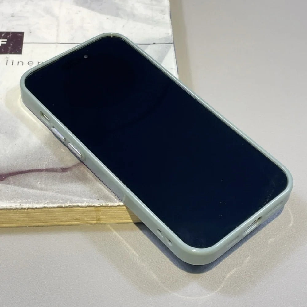 Luxury Magnetic iPhone Case with Glitter Candy Jelly Finish — Shockproof Hard Bumper Cover, Wireless Charging Compatible, Anti-Scratch Design