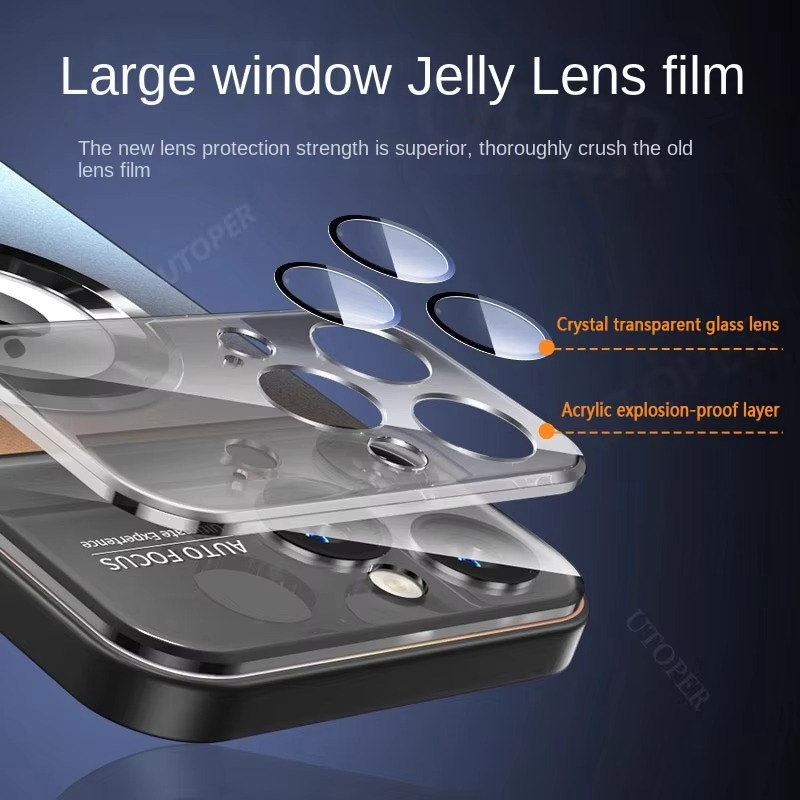 Luxury Titanium Sanding Magnetic iPhone Case — Magsafe Wireless Charging, Shockproof Half-Wrapped Cover with Glass Lens Protection, Anti-Fingerprint, Non-Slip Finish