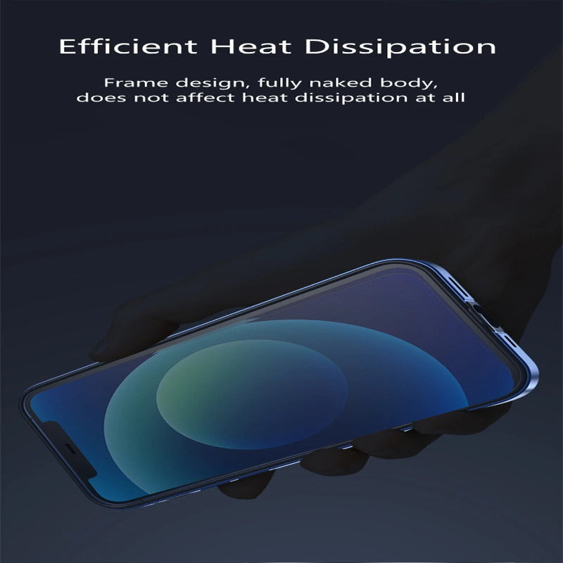 Luxury iPhone Bumper Case Thin Aluminum Alloy Frame — Lightweight Metal Protective Cover, Slim Anti-Fingerprint Design, Durable Back Accessories