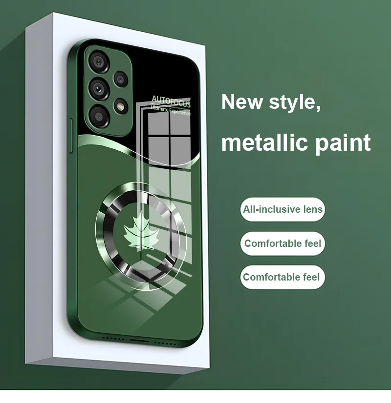 Luxury iPhone Case Circle Orchid Design — Tempered Glass Back Cover with TPU Frame, Slim Shockproof Protection, Anti-Fingerprint Scratch-Resistant Finish