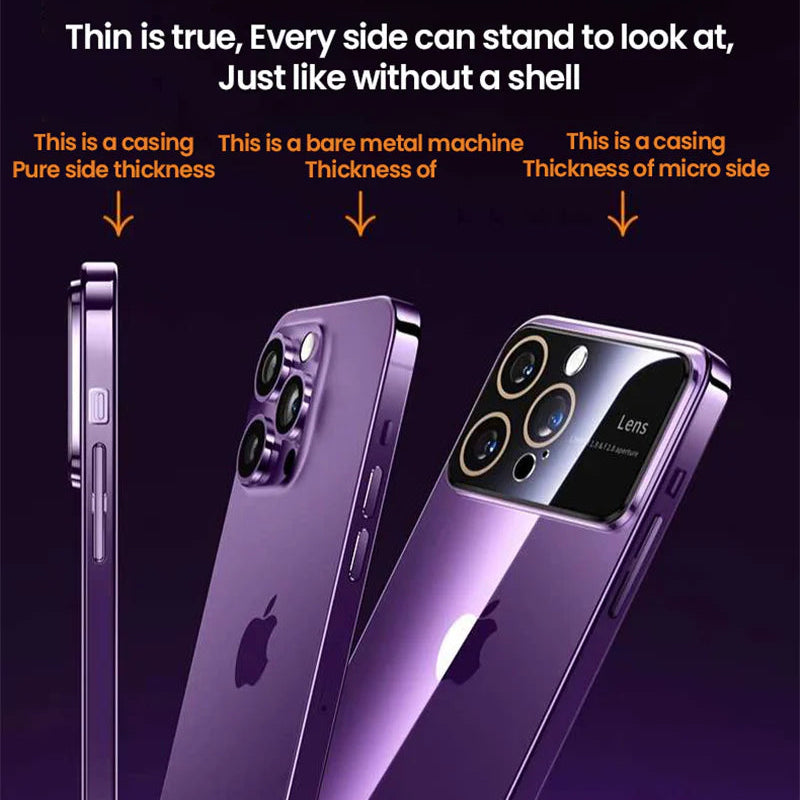 Luxxury iPhone Case MagSafe Compatible Clear Back Cover — Soft TPU Plating, Magnetic Wireless Charging, Slim Shockproof Design, Scratch-Resistant Protection