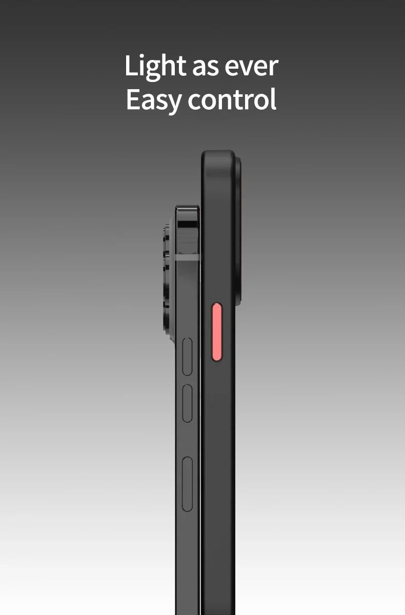 Luxury iPhone Case MagSafe Compatible Clear Cover — Transparent Acrylic Back with Soft TPU Frame, Magnetic Wireless Charging, Shockproof Anti-Fingerprint Design