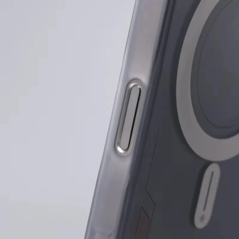 Luxury iPhone Case MagSafe Compatible Shockproof Protection — Skin-Touch Matte Hard PC Armor Cover, Anti-Fingerprint Translucent Design, Wireless Charging Support