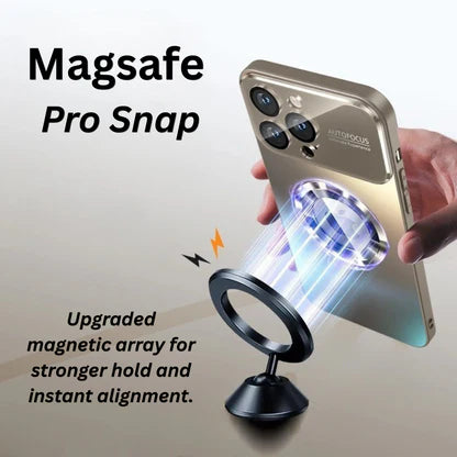Luxury iPhone Case Titanium Metallic Matte Design — MagSafe Compatible with Glass Lens Protection, Slim Shockproof Anti-Fingerprint Scratch-Resistant Cover