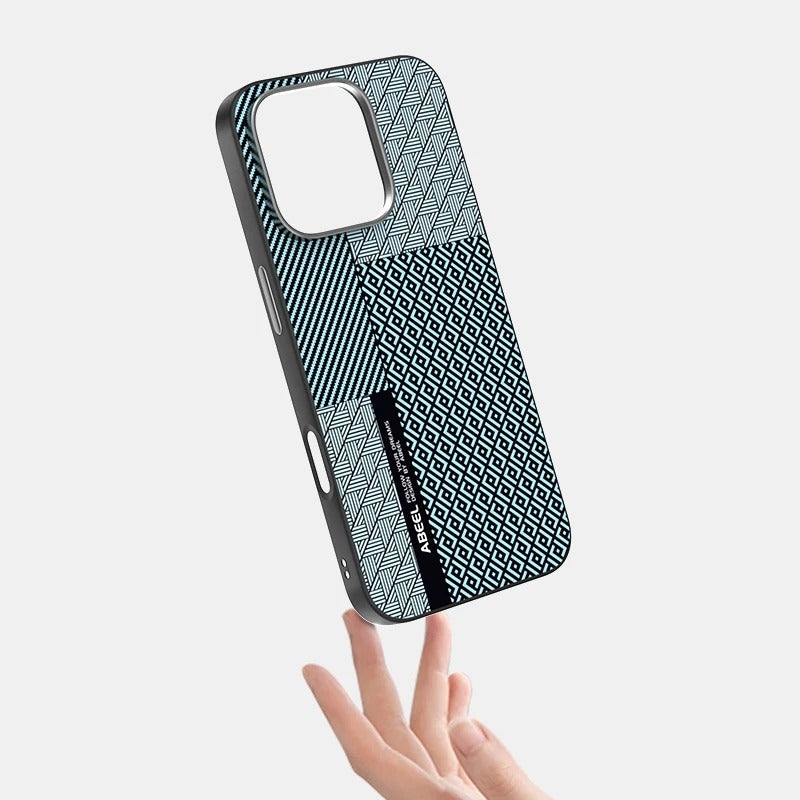 Luxury iPhone Case — 3D Embossed Invisible Magnetic Cover with Skin-Feel Frosted Back, Shockproof Dual-Layer Protection & Ultra-Slim Matte Full-Coverage Design