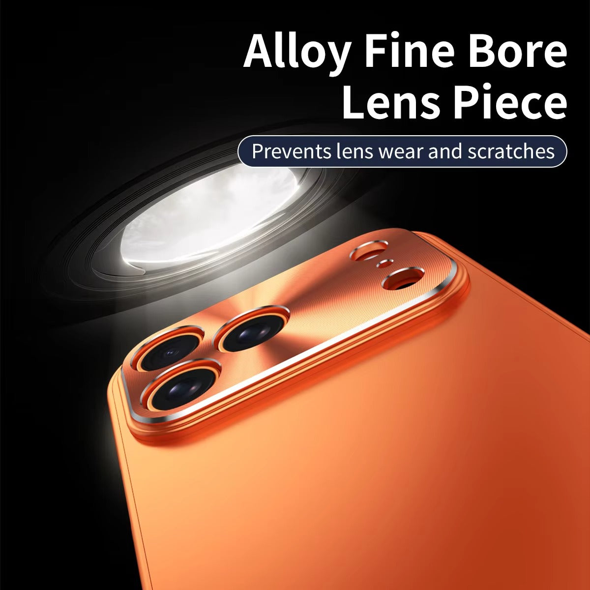 Luxury iPhone Case — Aluminum Alloy Frame with Ultra-Thin Frosted PC Backplate, Shockproof Advanced Protective Design