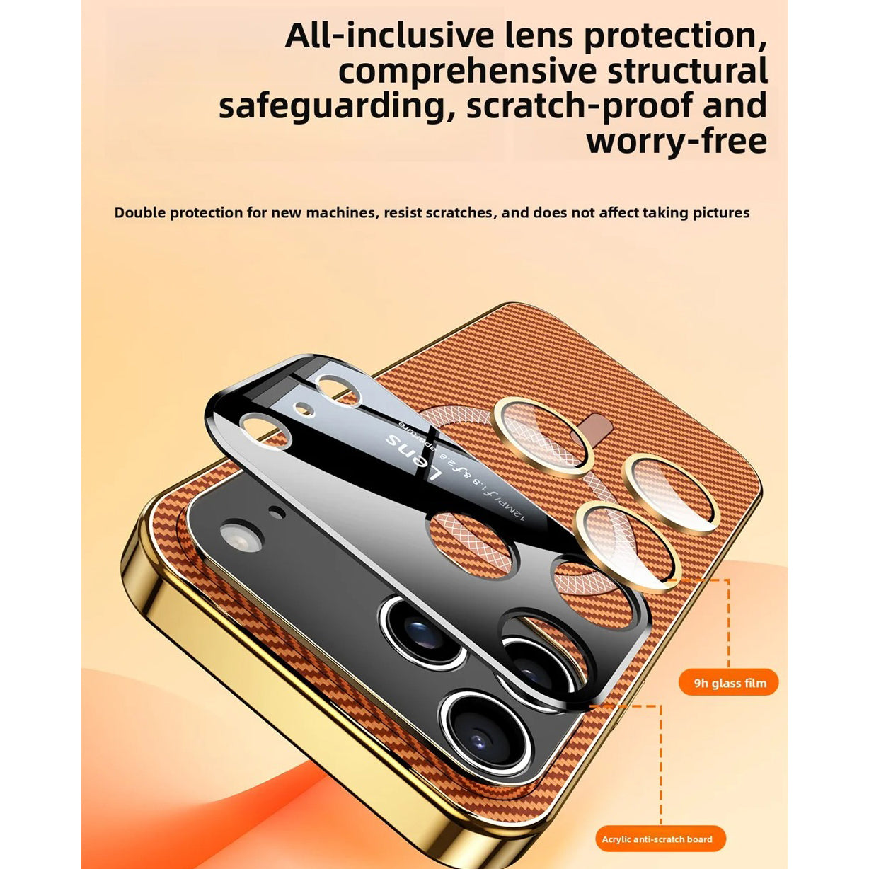 Luxury iPhone Case — Carbon-Fiber Pattern MagSafe Wireless-Charging Cover with Shockproof Plating Design and Slim TPU Protection