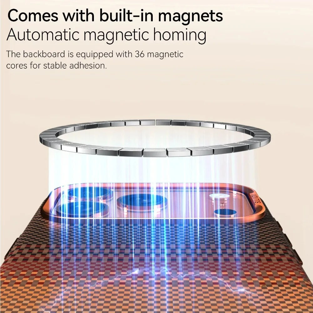 Luxury iPhone Case — Kevlar Carbon-Fiber Texture MagSafe Cover with Tough Shockproof PC Protection and Wireless-Charging Safe Design