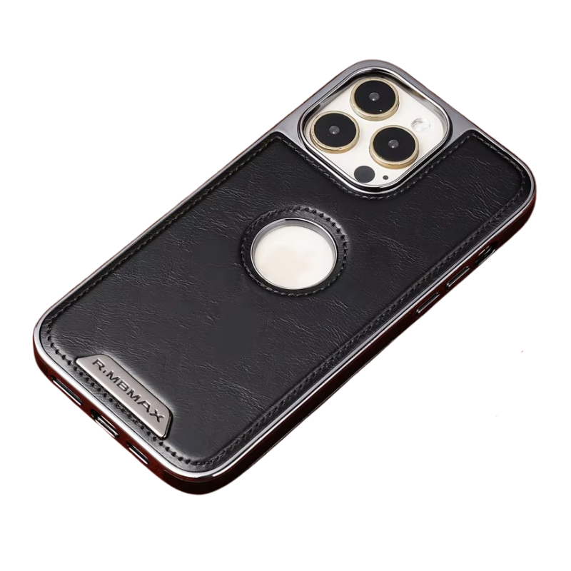 Luxury iPhone Case — Magnetic Leather Hybrid Cover with Wireless-Charging Safe Design, Anti-Fingerprint Anti-Scratch Dustproof Protection and Anti-Drop Build