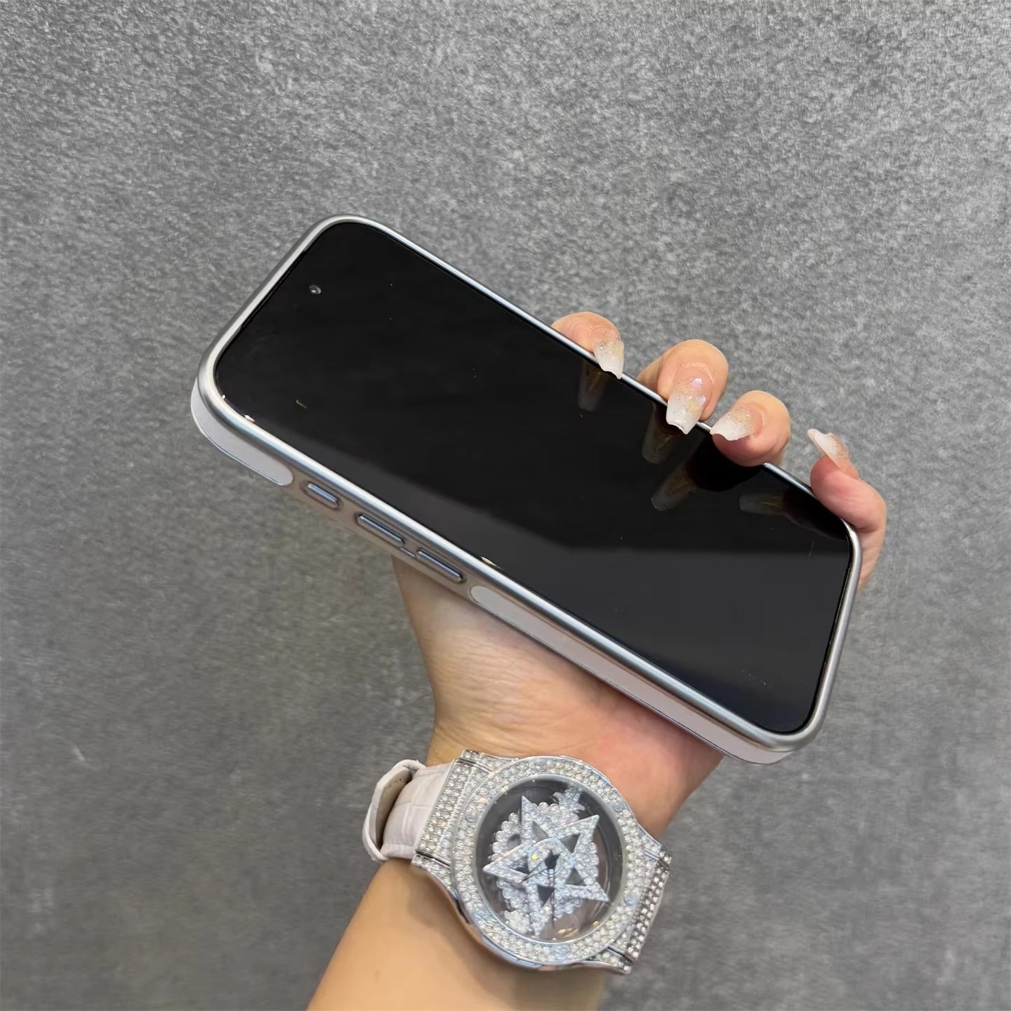 Luxury iPhone Case — Magnetic, Shockproof Leather Cover with Plating Frame, Original Business Design and MagSafe Wireless Charging Support