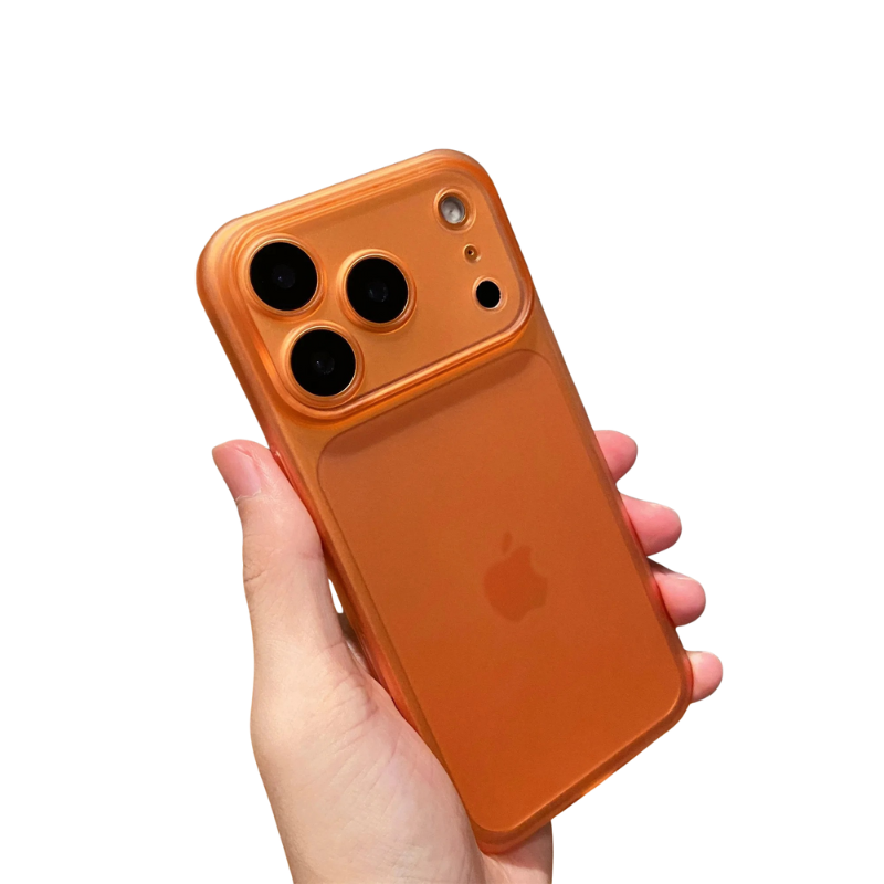 Luxury iPhone Case — Matte Hard PC Half-Wrapped Cover, Ultra Slim, Shockproof, Frosted, Anti-Fingerprint, Dustproof, Lightweight, Non-Slip