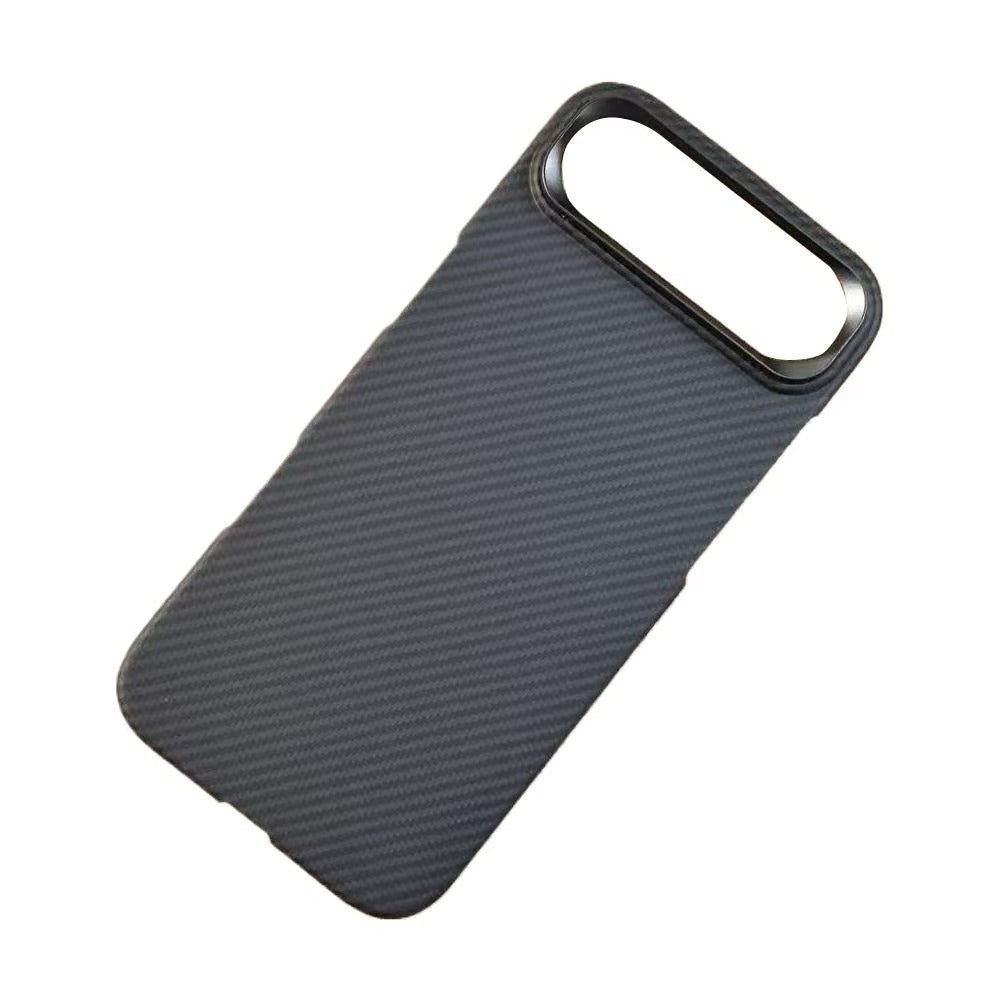 Luxury iPhone Case — Real Aramid Carbon Fiber MagSafe Cover with Shockproof Protection, Anti-Fingerprint Anti-Scratch Lightweight Design
