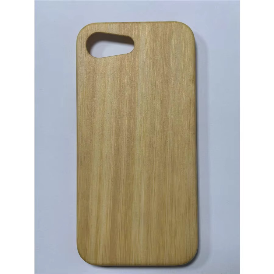 Luxury iPhone Case — Real Walnut, Ebony, Bamboo & Rosewood Wooden Back Cover with Dustproof Half-Wrapped Hard Protection