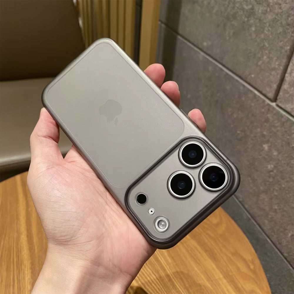 Luxury iPhone Case — Shockproof, Matte Anti-Glare Translucent Full-Coverage Armor Cover with Ultra-Thin Frosted Slim Protection Design