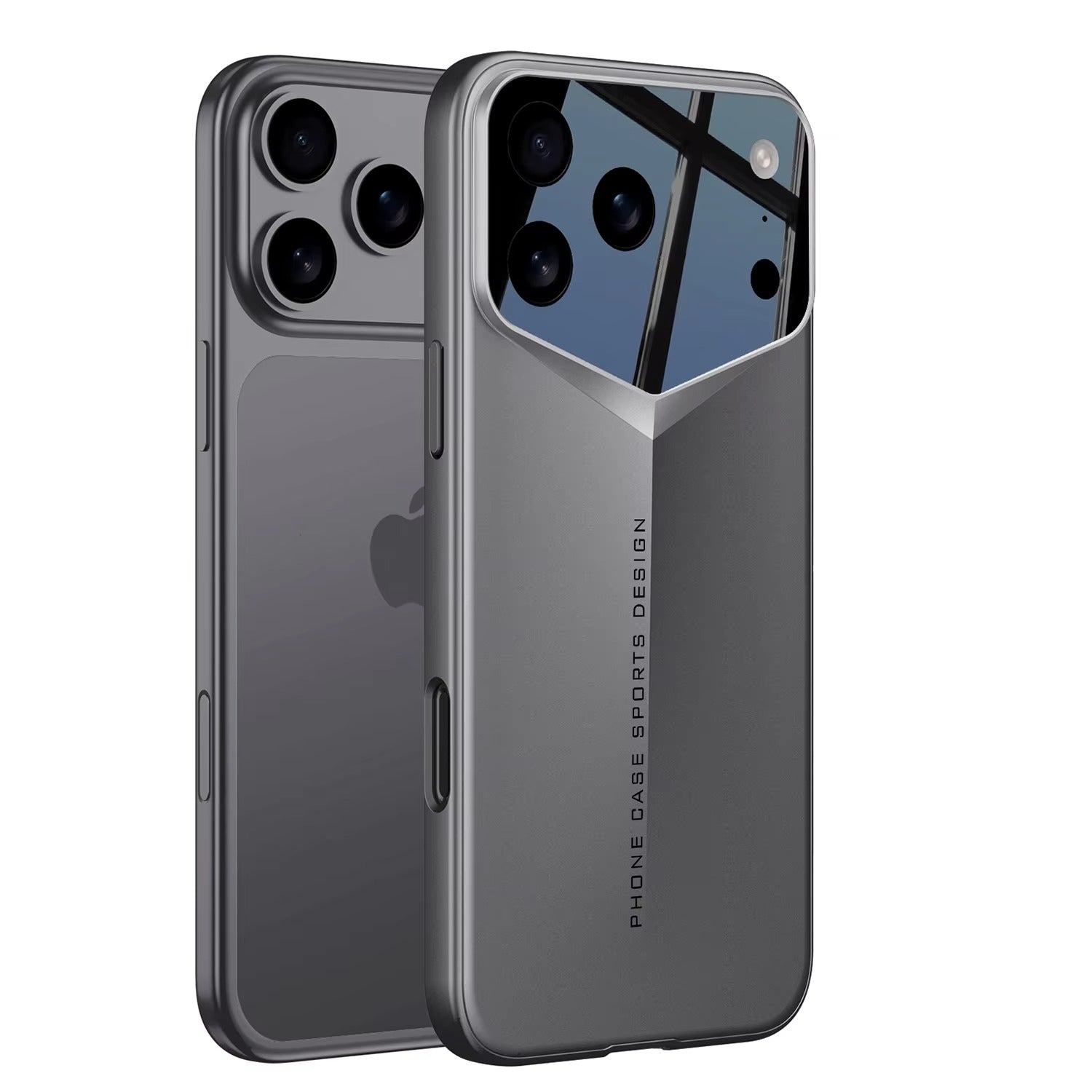 Luxury iPhone Case — Slim Matte Full-Coverage Hard PC Cover with Fine-Hole Lens Protection, Shockproof Anti-Fingerprint Lightweight Tough Design