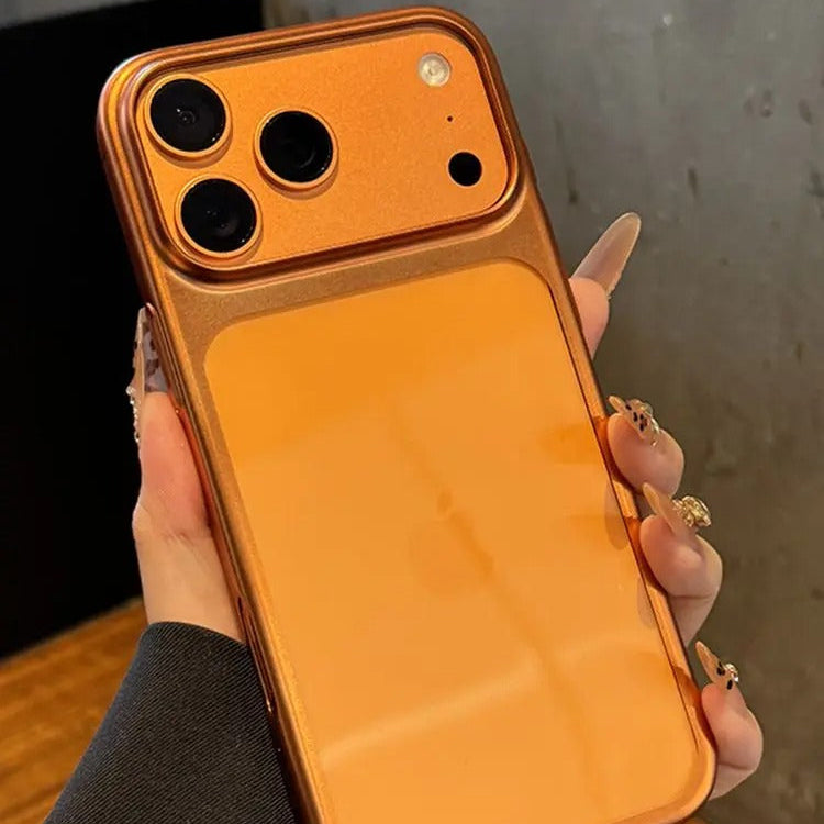 Luxury iPhone Case — UV Matte Transparent Hard PC Cover with Shockproof Protection, Anti-Fingerprint Anti-Scratch Dustproof Lightweight Design