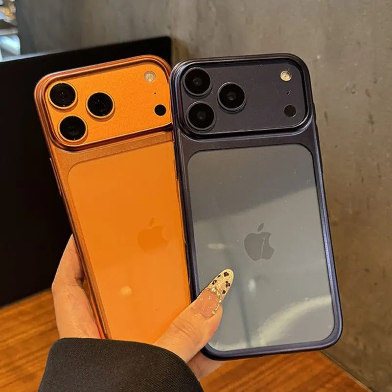 Luxury iPhone Case — UV Matte Transparent Hard PC Cover with Shockproof Protection, Anti-Fingerprint Anti-Scratch Dustproof Lightweight Design