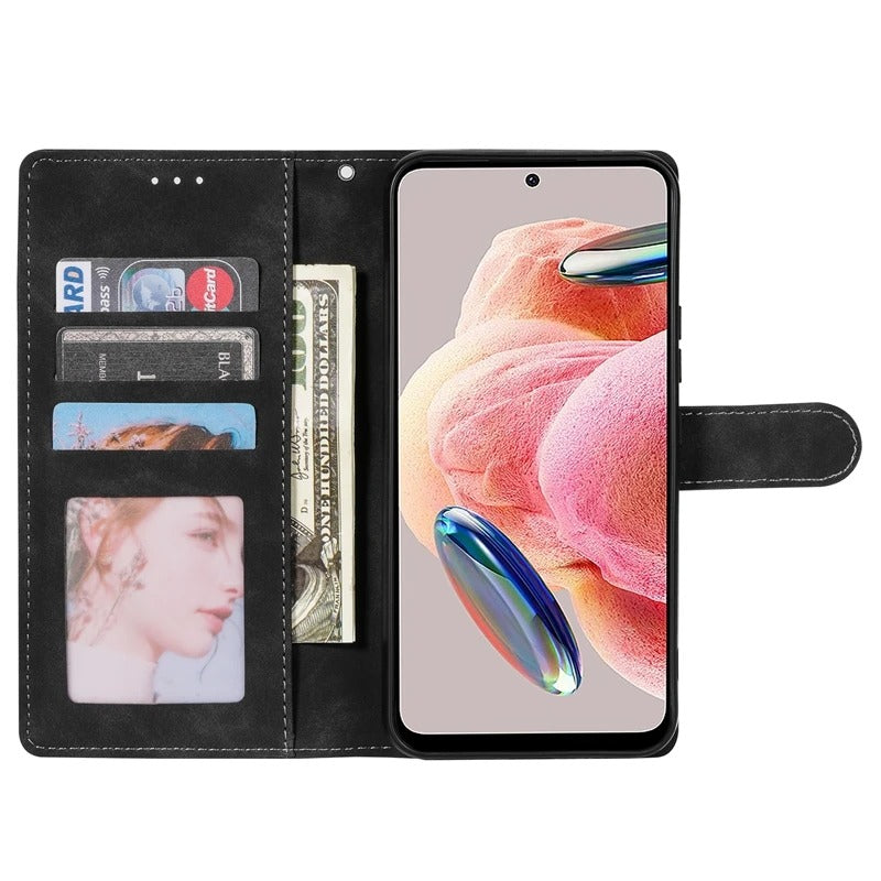 Luxury iPhone Flip Glitter Wallet Case — Bling Leather Book-Style Cover with Card Holder, Dual Layer Protection, Sparkling Design, Shockproof and Dustproof