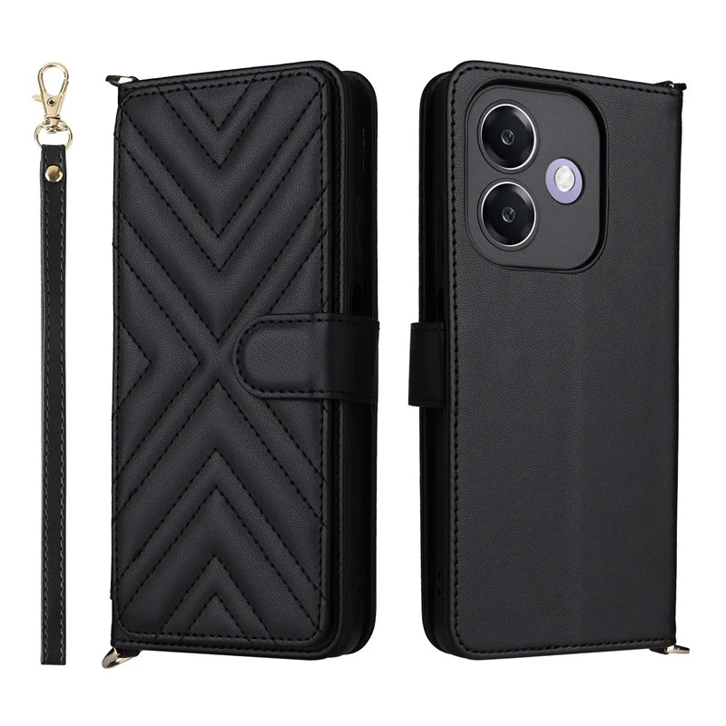 Luxury iPhone Flip Wallet Case — Leather Cover with Card Holder, Shockproof Protective Design, Stylish Full Body Phone Case with Added Functionality