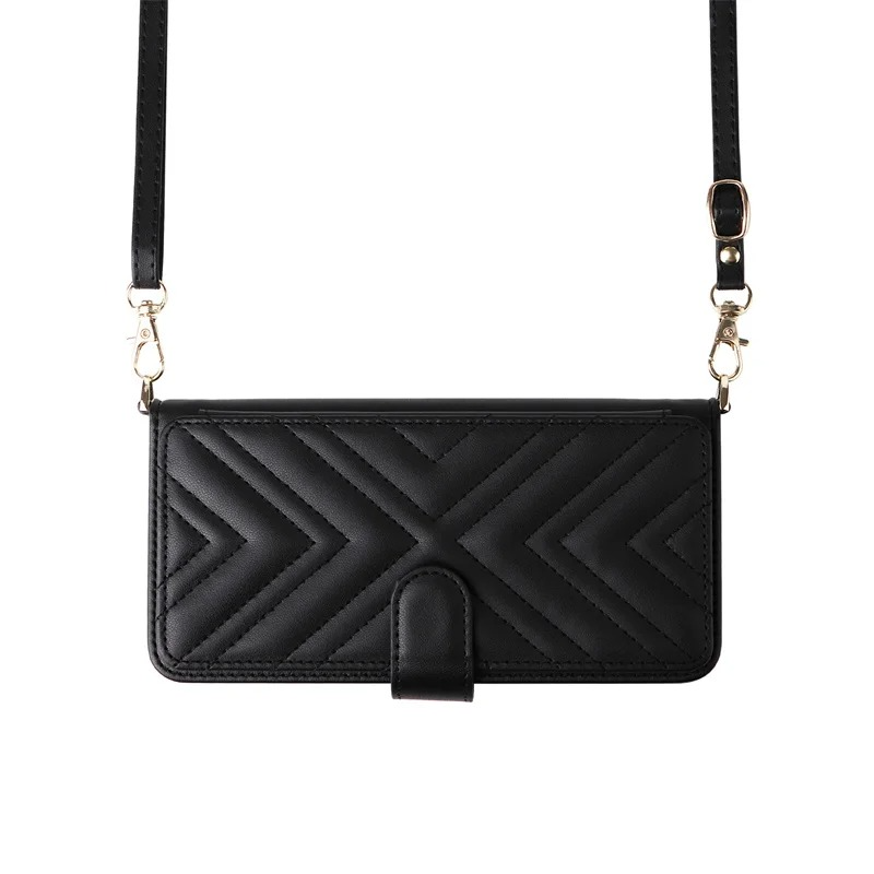 Luxury iPhone Flip Wallet Case — Leather Cover with Card Holder, Shockproof Protective Design, Stylish Full Body Phone Case with Added Functionality