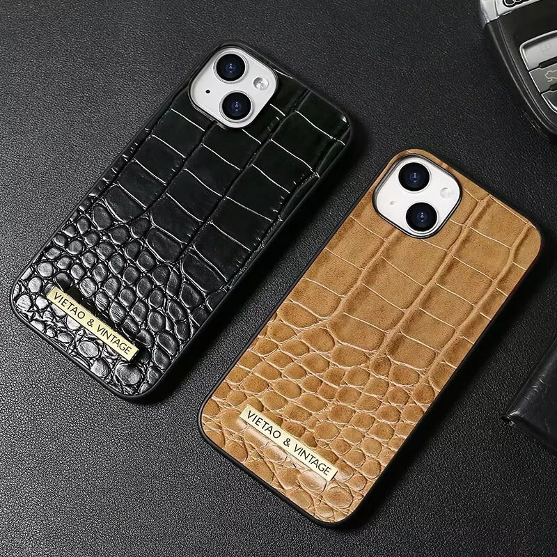 Luxury iPhone Leather Case Business Style — High-End Textured Cover, Slim Protective Design, Anti-Fingerprint Scratch-Resistant Dustproof Finish