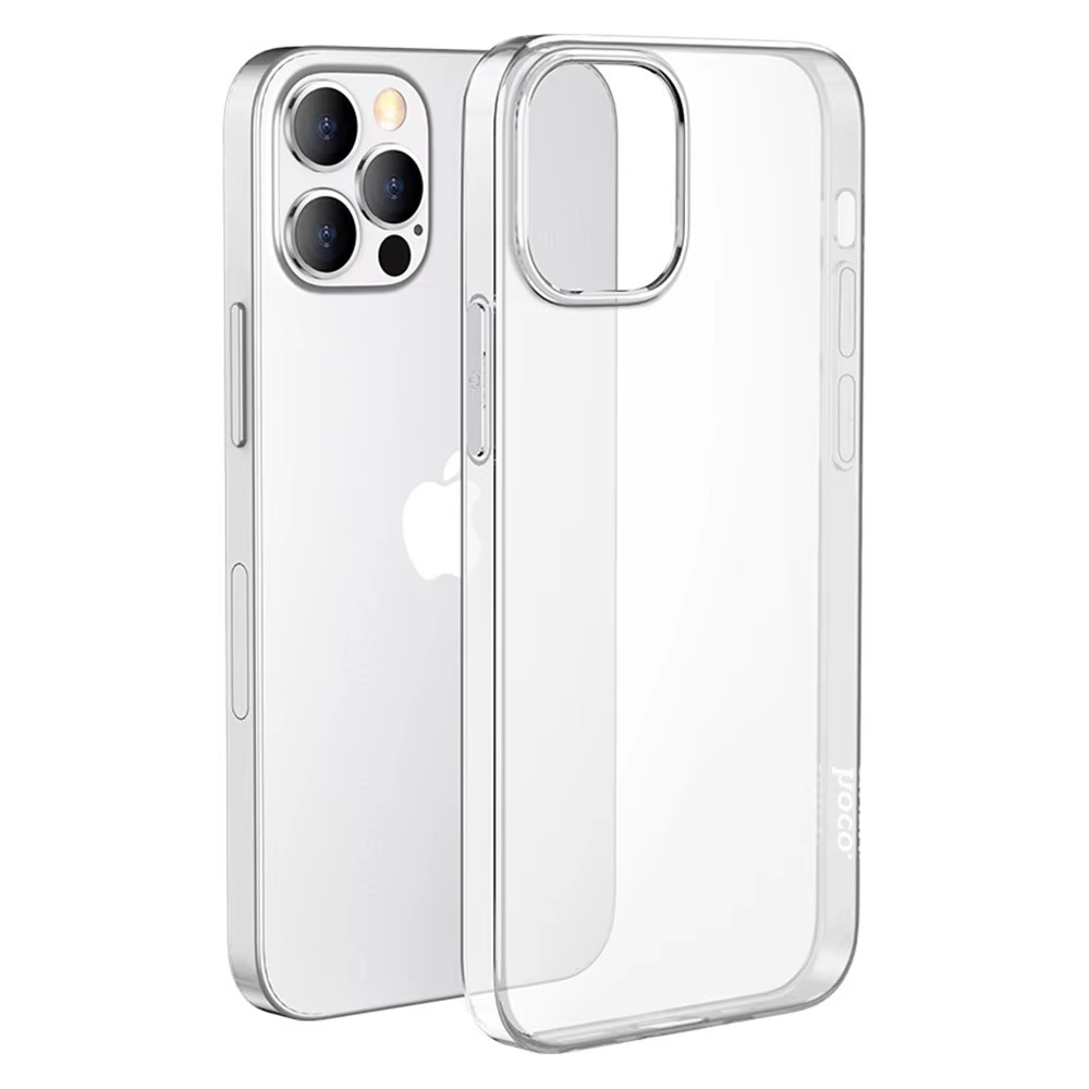 Premium Clear Shockproof Case — Full Camera Lens Protection, Anti-Fingerprint Transparent PC + TPU Cover, Non-Slip Waterproof Full Coverage Design
