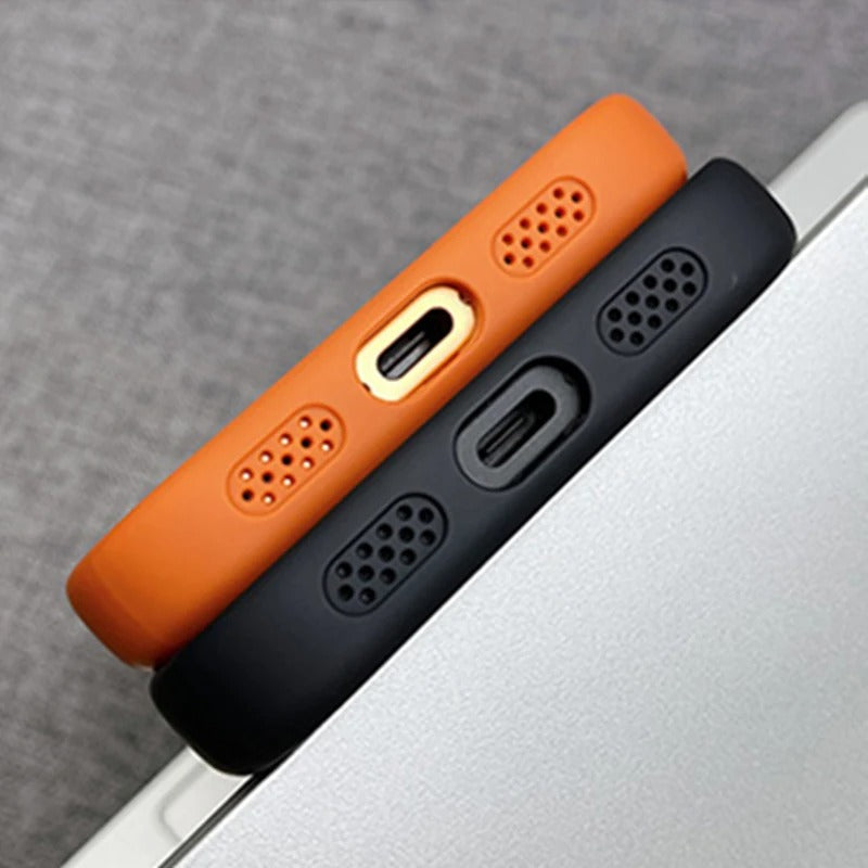 Premium iPhone Case — MagSafe Magnetic Shockproof Cover with Carbon Fibre Texture, Raised Camera Protection and Matte Anti-Fingerprint Grip