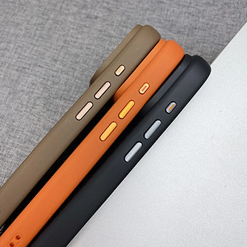 Premium iPhone Case — MagSafe Magnetic Shockproof Cover with Carbon Fibre Texture, Raised Camera Protection and Matte Anti-Fingerprint Grip