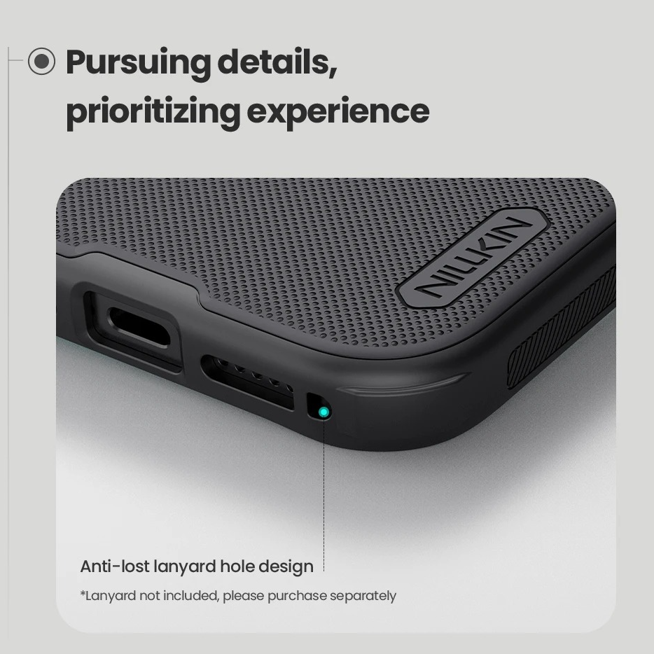 Premium Shockproof iPhone Case — Airbag Drop Protection, Anti-Scratch Frosted PC+TPU Tough Cover with Non-Slip Texture and Raised Edges