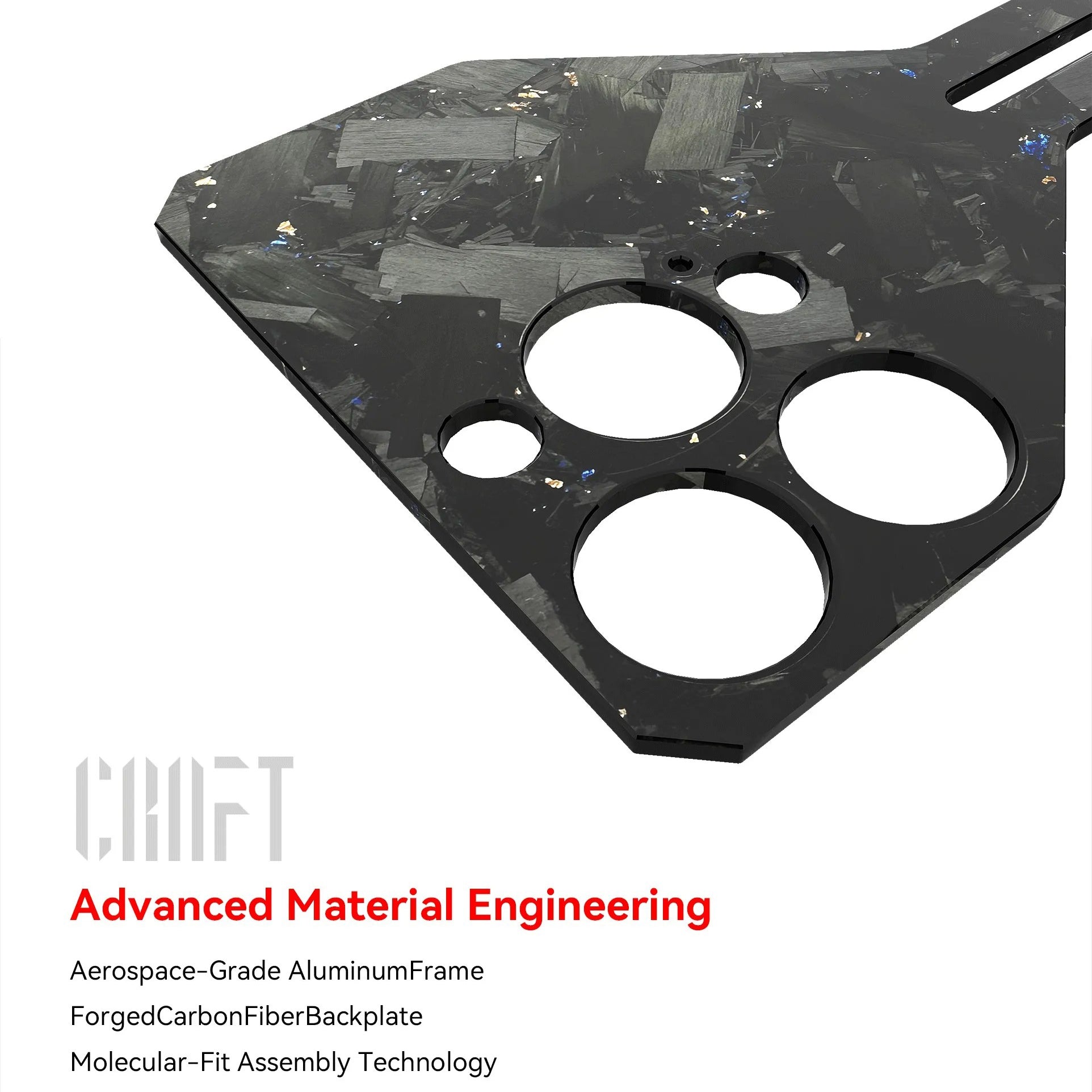 Premium iPhone Case Forged Carbon Fiber + Metal — Semi-Wrapped Shockproof Cover with Anti-Fall Lens Protection, Slim Luxury Design