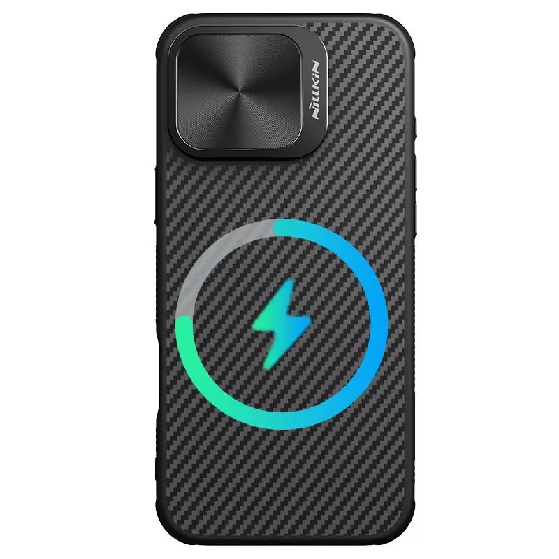 Premium iPhone Case — Aramid Fiber + TPU Magnetic Cover with Metal Frame Protection, Shockproof Full-Coverage Design & MagSafe Wireless Charging Support