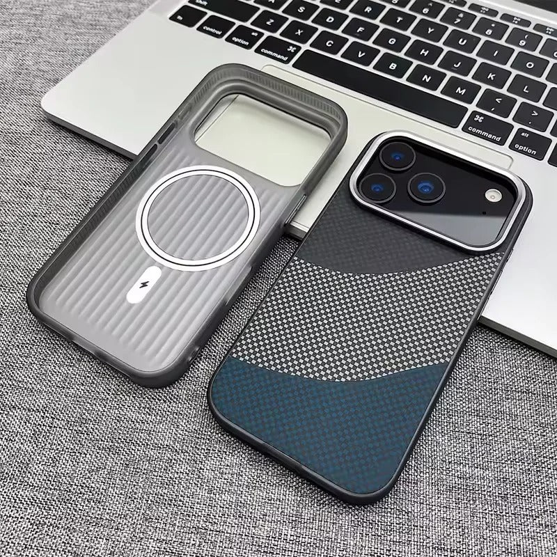 Luxury iPhone Case — Leather Plating Cover with Soft TPU Edges, Shockproof Anti-Scratch Design, Ultra-Thin Plated Frame & Full Camera Lens Protection