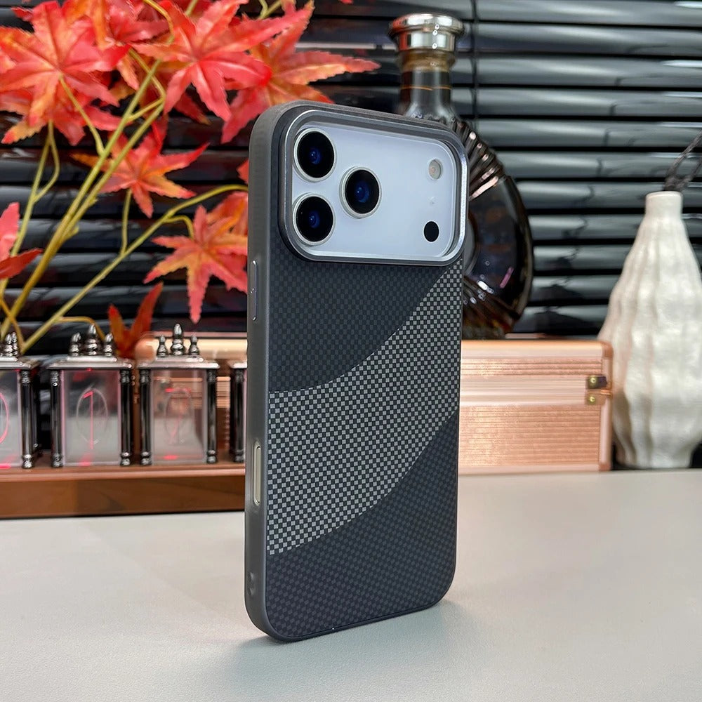 Luxury iPhone Case — Leather Plating Cover with Soft TPU Edges, Shockproof Anti-Scratch Design, Ultra-Thin Plated Frame & Full Camera Lens Protection