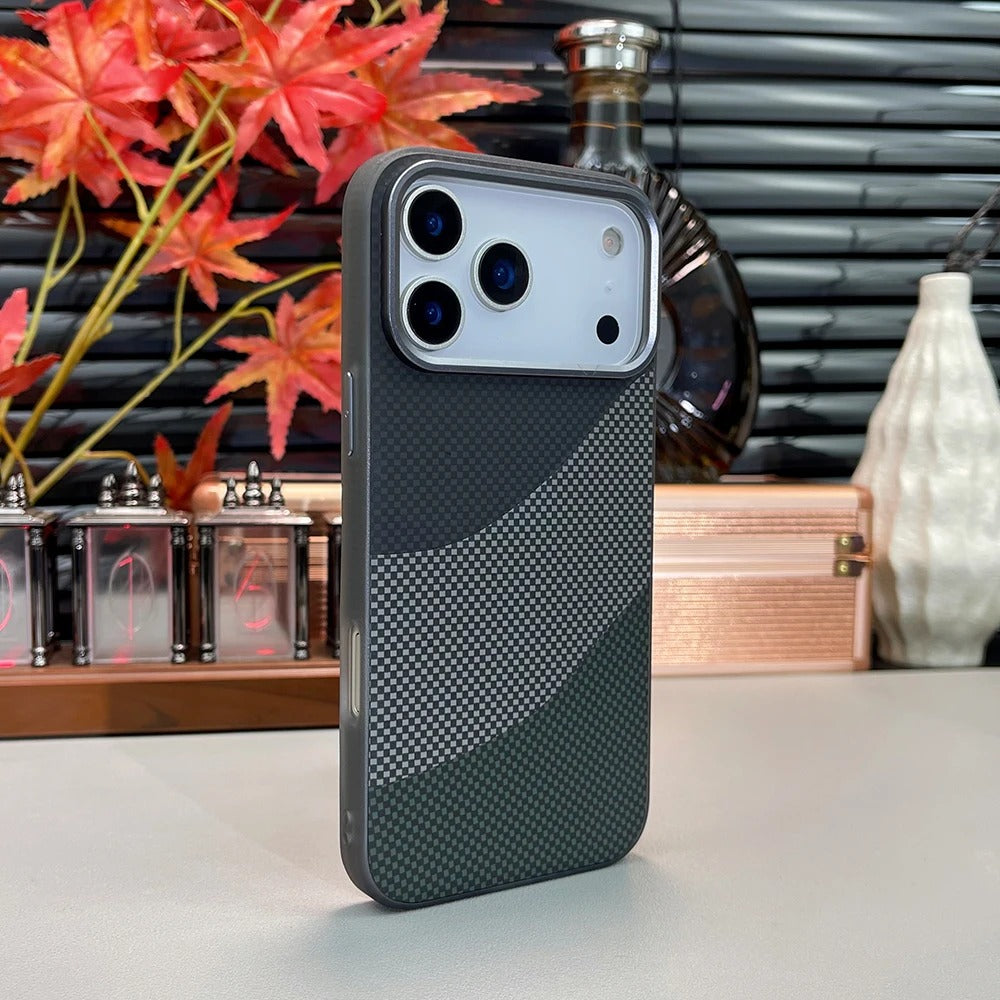 Luxury iPhone Case — Leather Plating Cover with Soft TPU Edges, Shockproof Anti-Scratch Design, Ultra-Thin Plated Frame & Full Camera Lens Protection