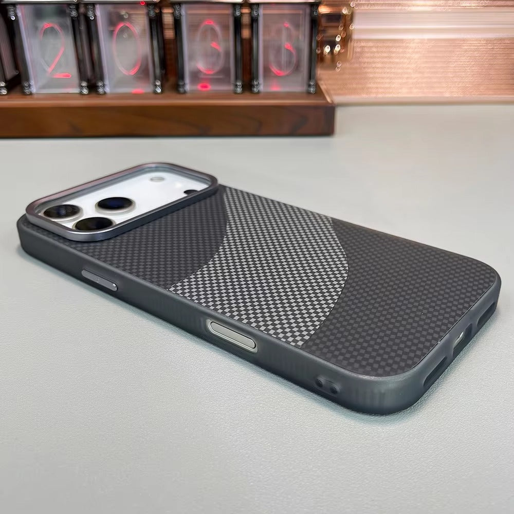 Luxury iPhone Case — Leather Plating Cover with Soft TPU Edges, Shockproof Anti-Scratch Design, Ultra-Thin Plated Frame & Full Camera Lens Protection