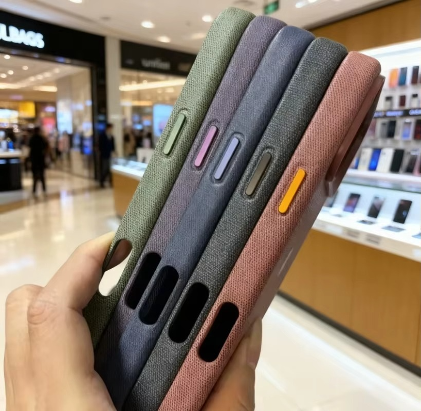 Premium iPhone Case — MagSafe Magnetic Business Cover with Wireless Charging, Full Protection, Durable Polyester Fiber Design