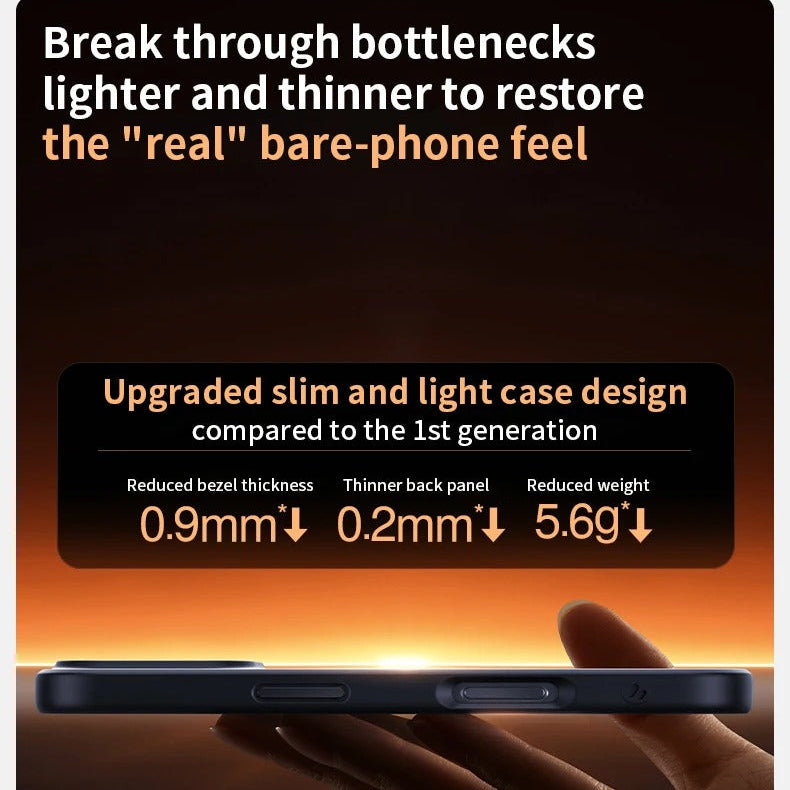 Premium iPhone Case — MagSafe Shockproof TPU Cover with 360° Rotating Stand, Camera Protection, Touch Button Design and Anti-Fingerprint Dustproof Finish