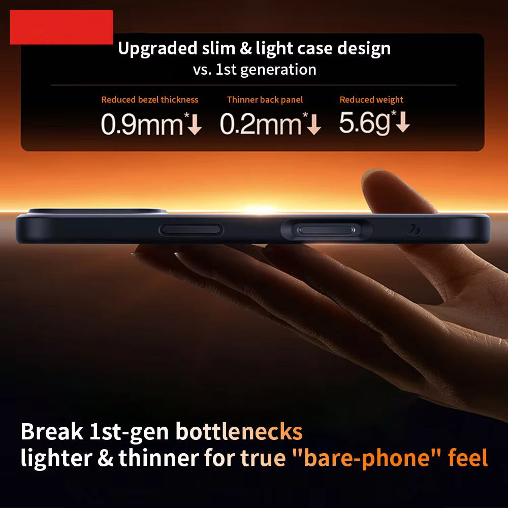 Premium iPhone Case — MagSafe Shockproof TPU Cover with 360° Rotating Stand, Camera Protection, Touch Button Design and Anti-Fingerprint Dustproof Finish