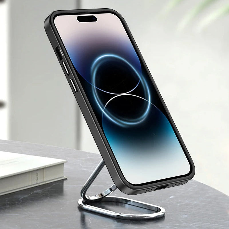 Premium iPhone Case — Magnetic Kevlar Aramid Fiber Cover with Anti-Drop Heavy-Duty Protection, Anti-Fingerprint Non-Slip Design & MagSafe Compatibility