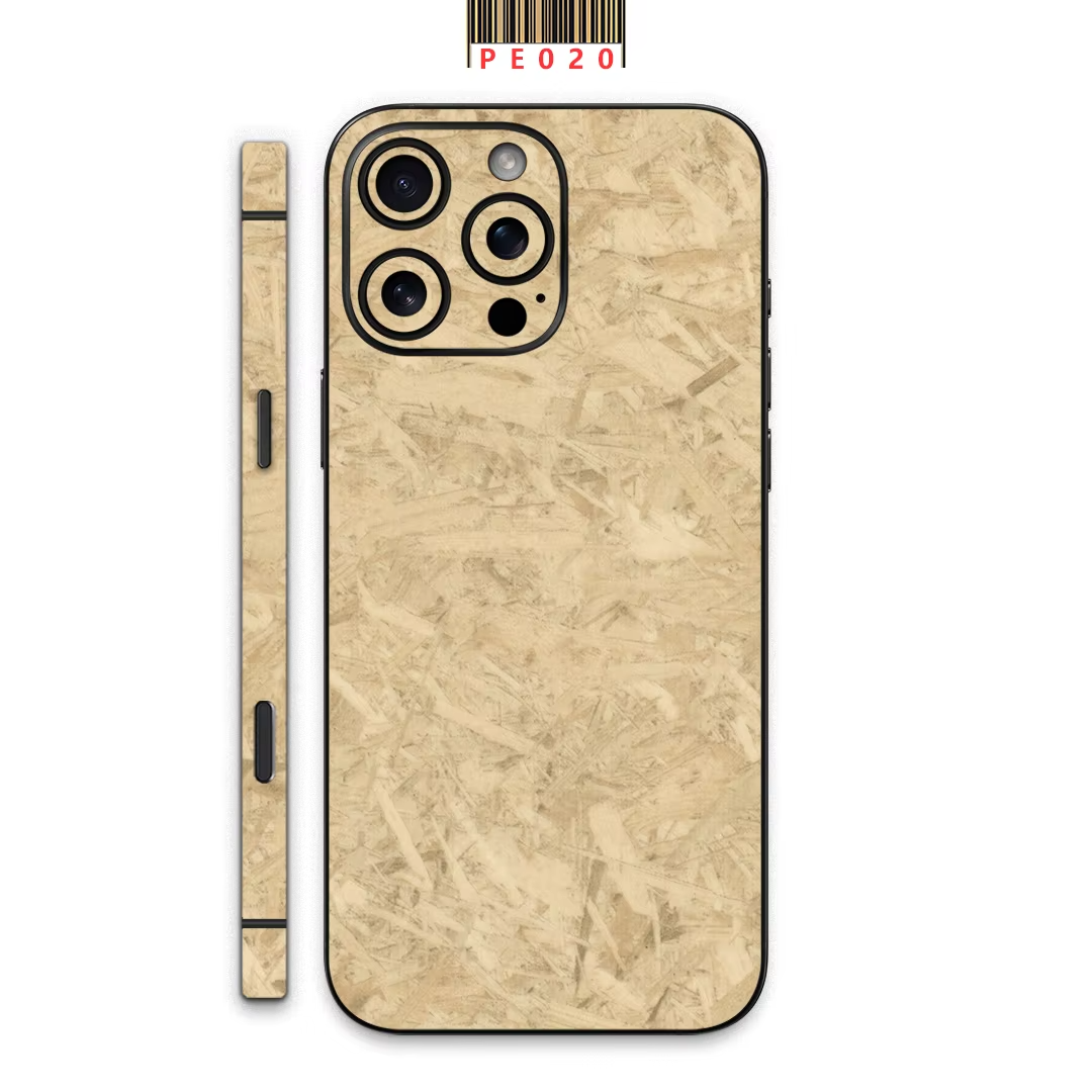 Premium iPhone Case — Matte Skin Wrap Back Film with Hydrogel Side-Frame Protection & Ultra-Thin Scratch-Resistant Decal Design