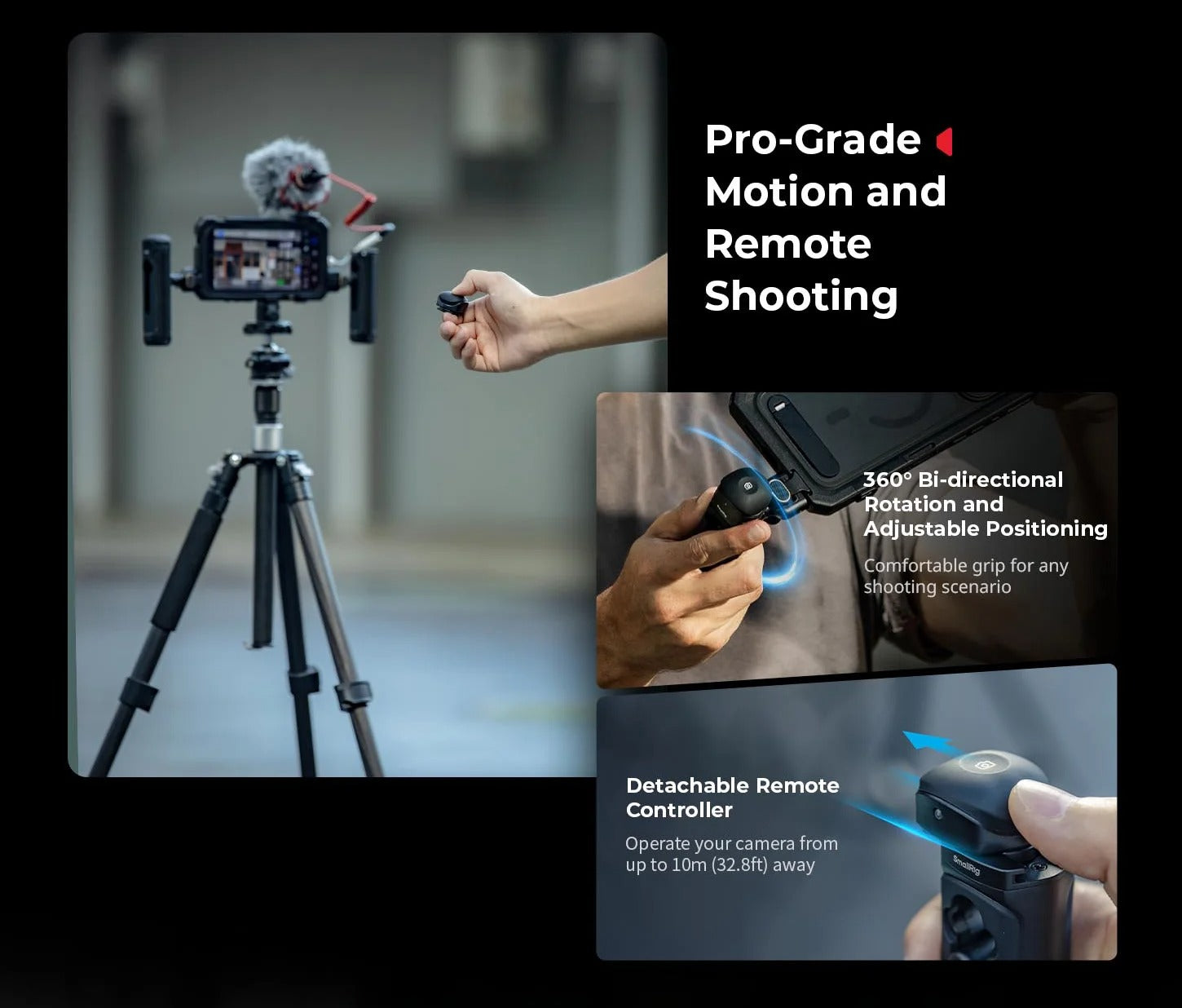 Premium iPhone Case — Professional Mobile Video Cage with T-Mount & 17mm Lens Backplates, Quick-Release Expansion System, Cold Shoe Mounts & All-Metal Protective Design