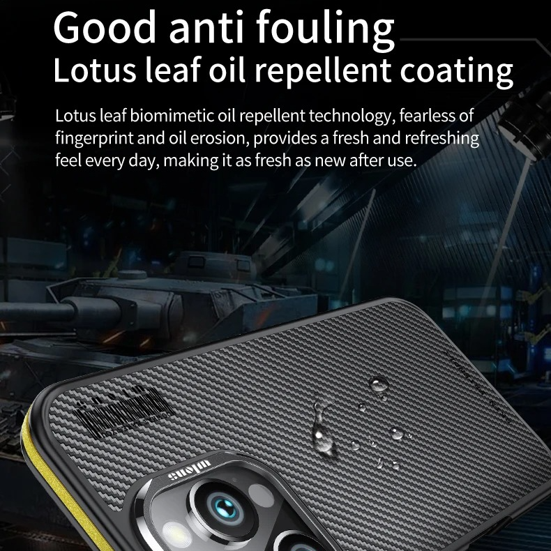 Premium iPhone Case — Real 600D Kevlar Aramid Fiber Half-Wrapped Cover with MagSafe Magnetic Wireless Charging, Shockproof Anti-Scratch Anti-Fingerprint Design