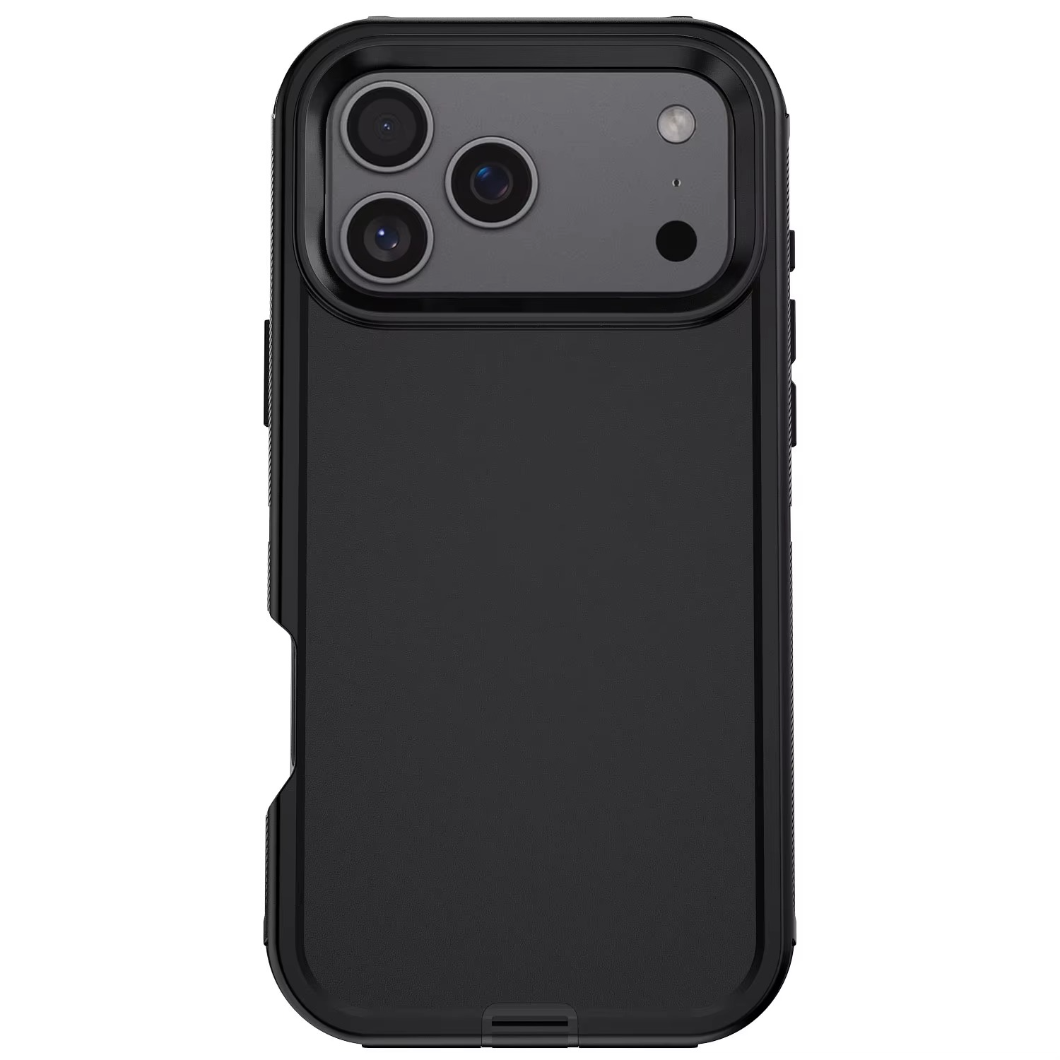 Rugged iPhone Case — Heavy-Duty 3-Layer Hybrid Protective Cover with Belt Clip Holster, Shockproof Hard PC Design and Matte Anti-Fingerprint Finish