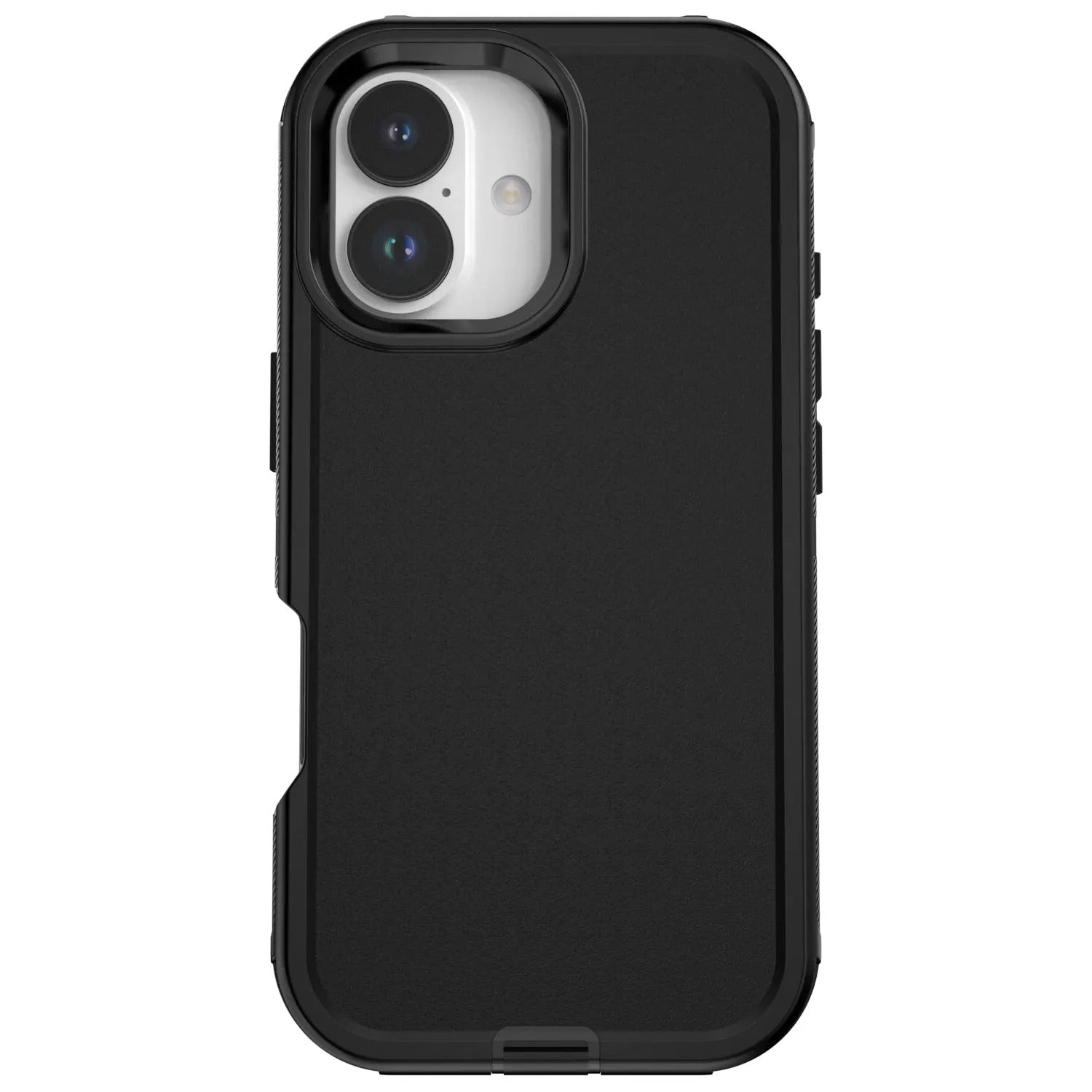 Rugged iPhone Case — Heavy-Duty 3-Layer Hybrid Protective Cover with Shockproof Hard PC Design and Matte Anti-Fingerprint Finish
